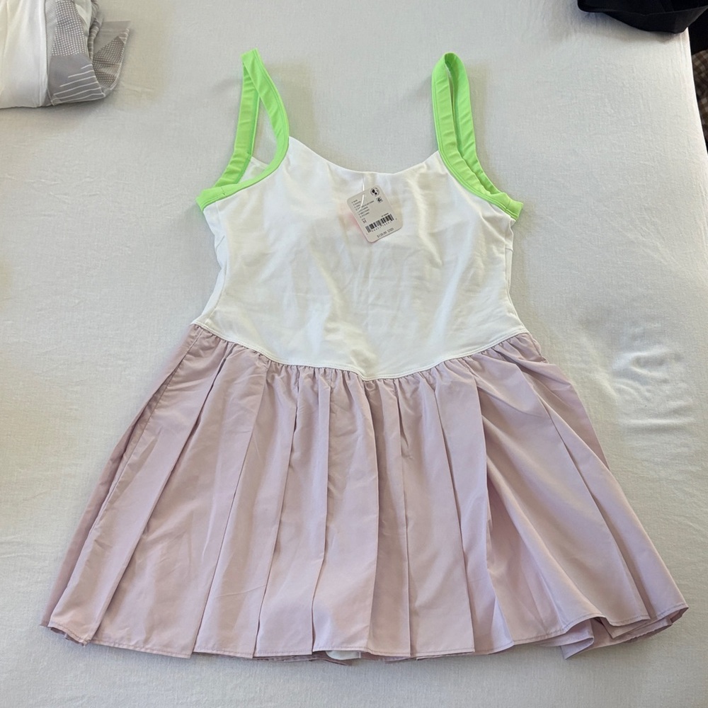Free People Movement swing of things colorblock skortsie sz m